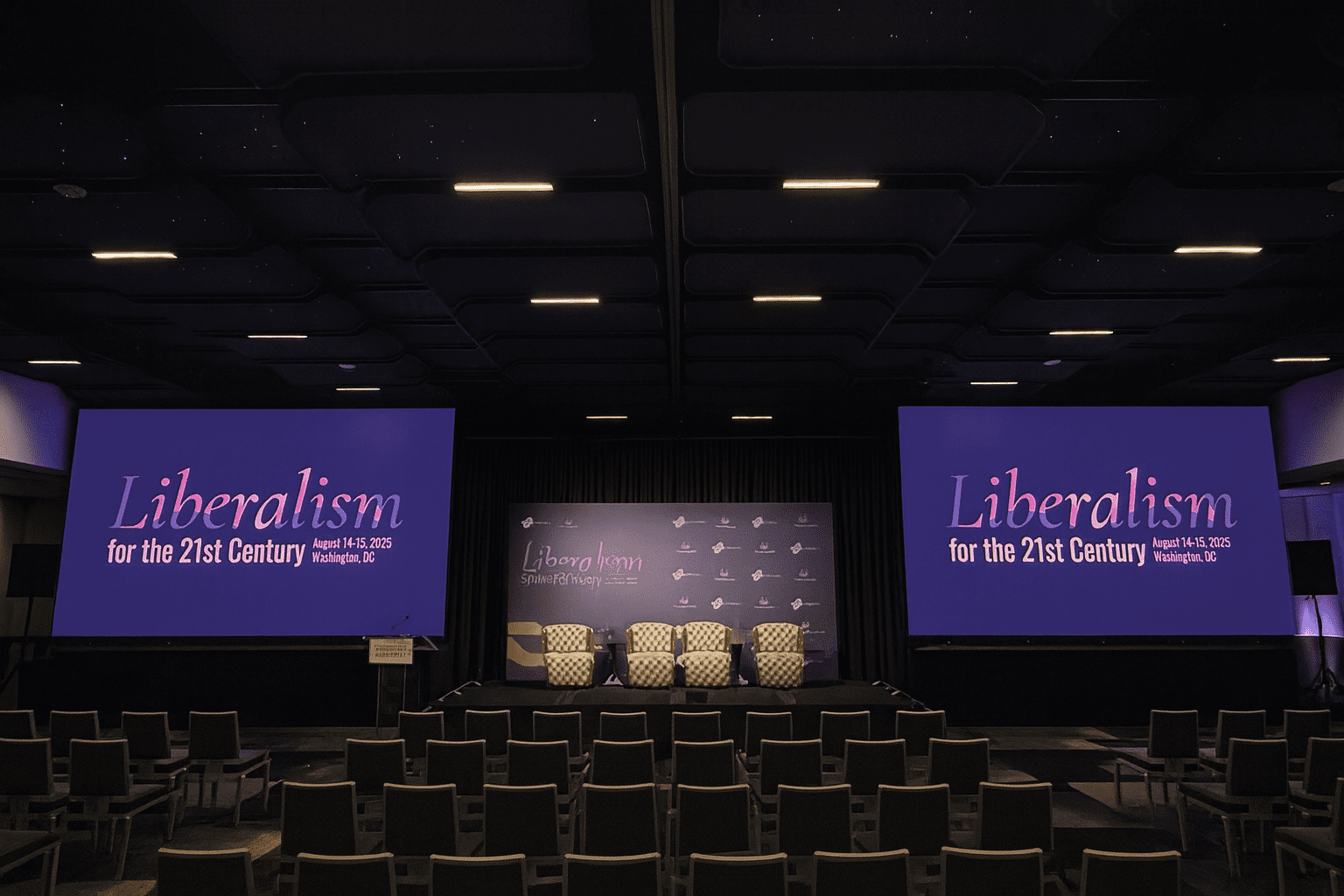 Political and government briefing AV production in Washington DC photo 16