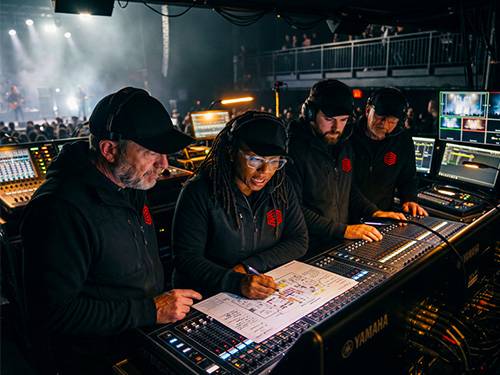 Full-service AV, lighting and staging support provided under one roof by Prime AV