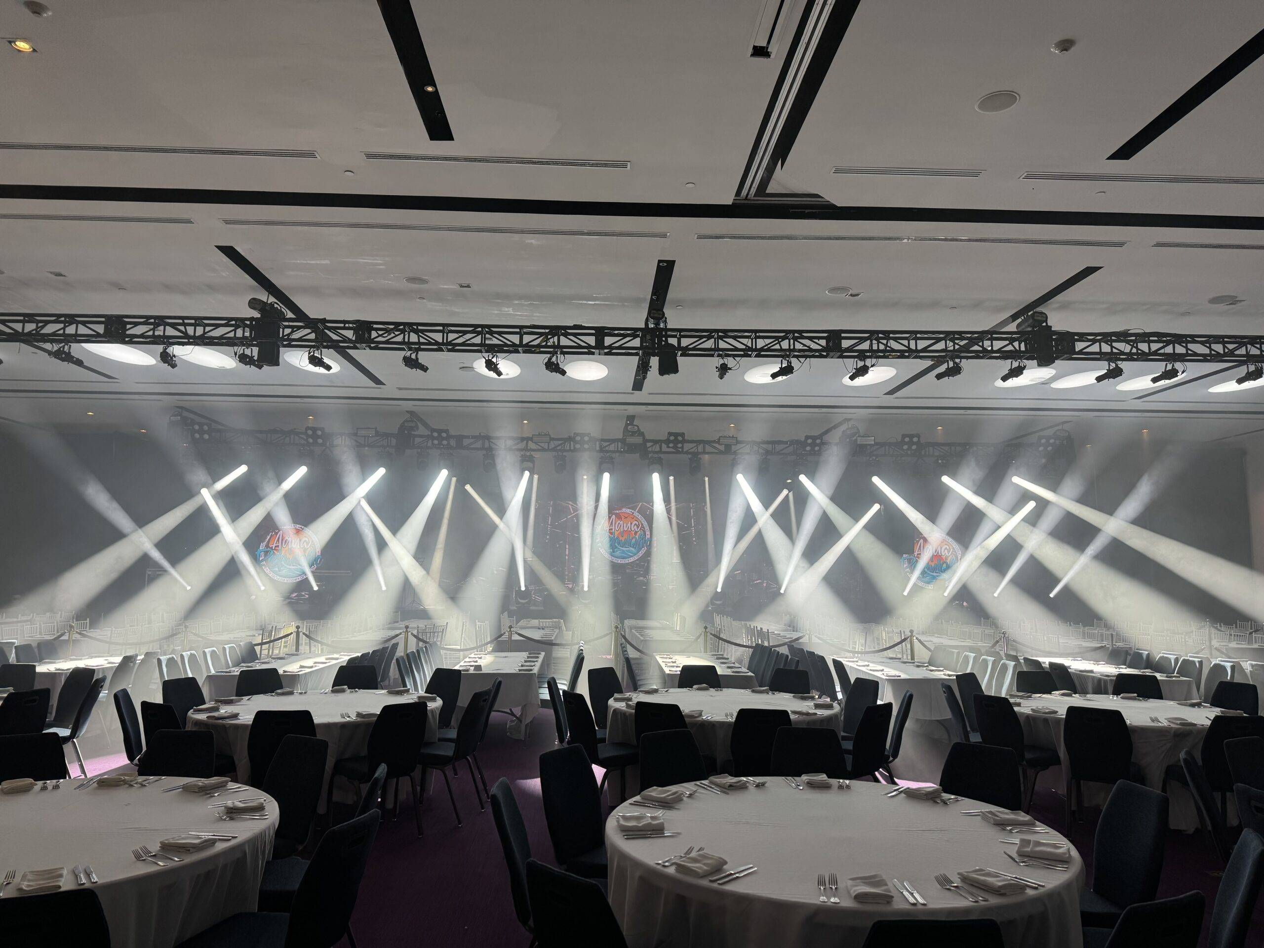 Festival main stage production with LED wall and line array PA photo 18