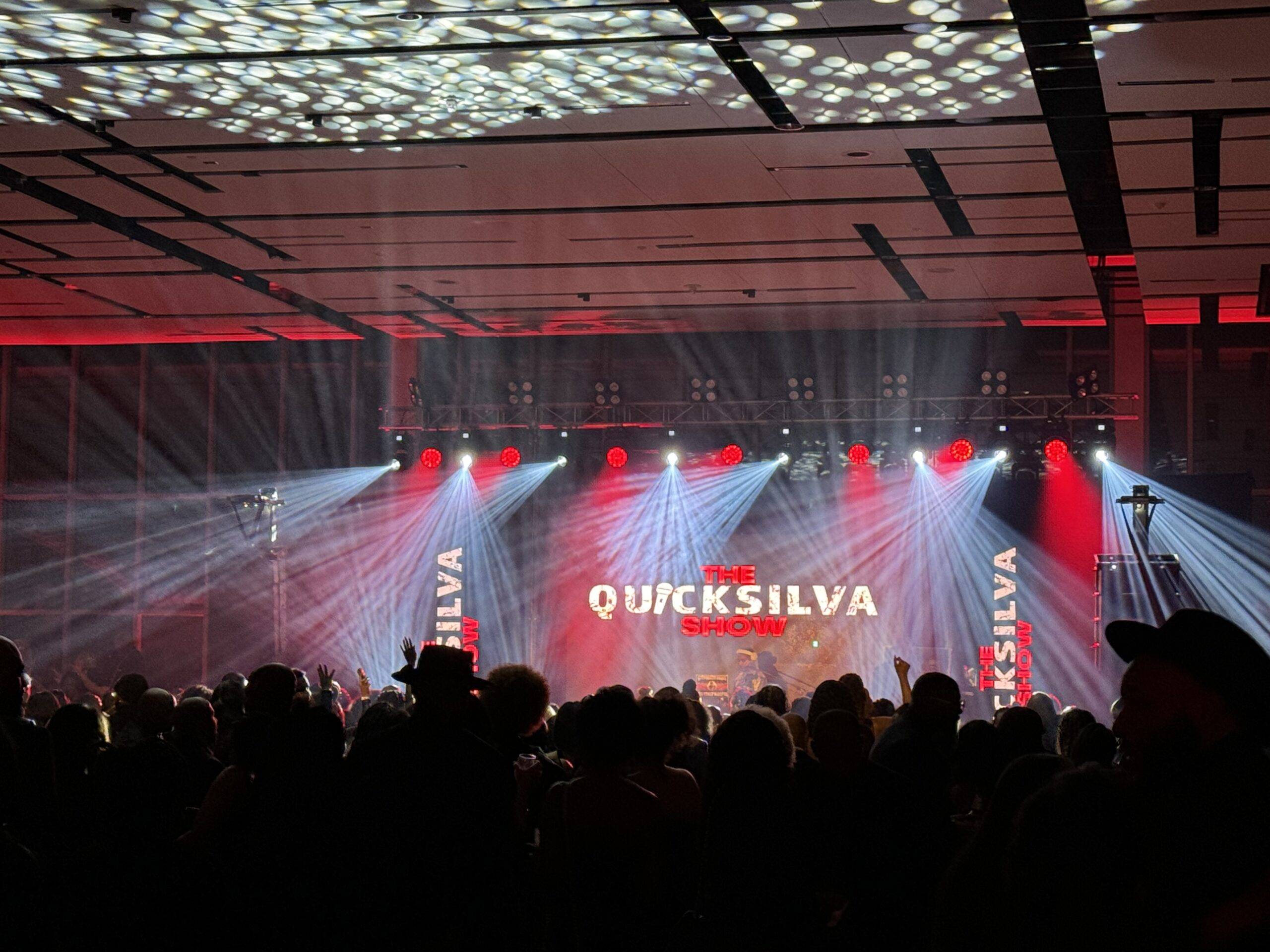 Festival main stage production with LED wall and line array PA photo 16