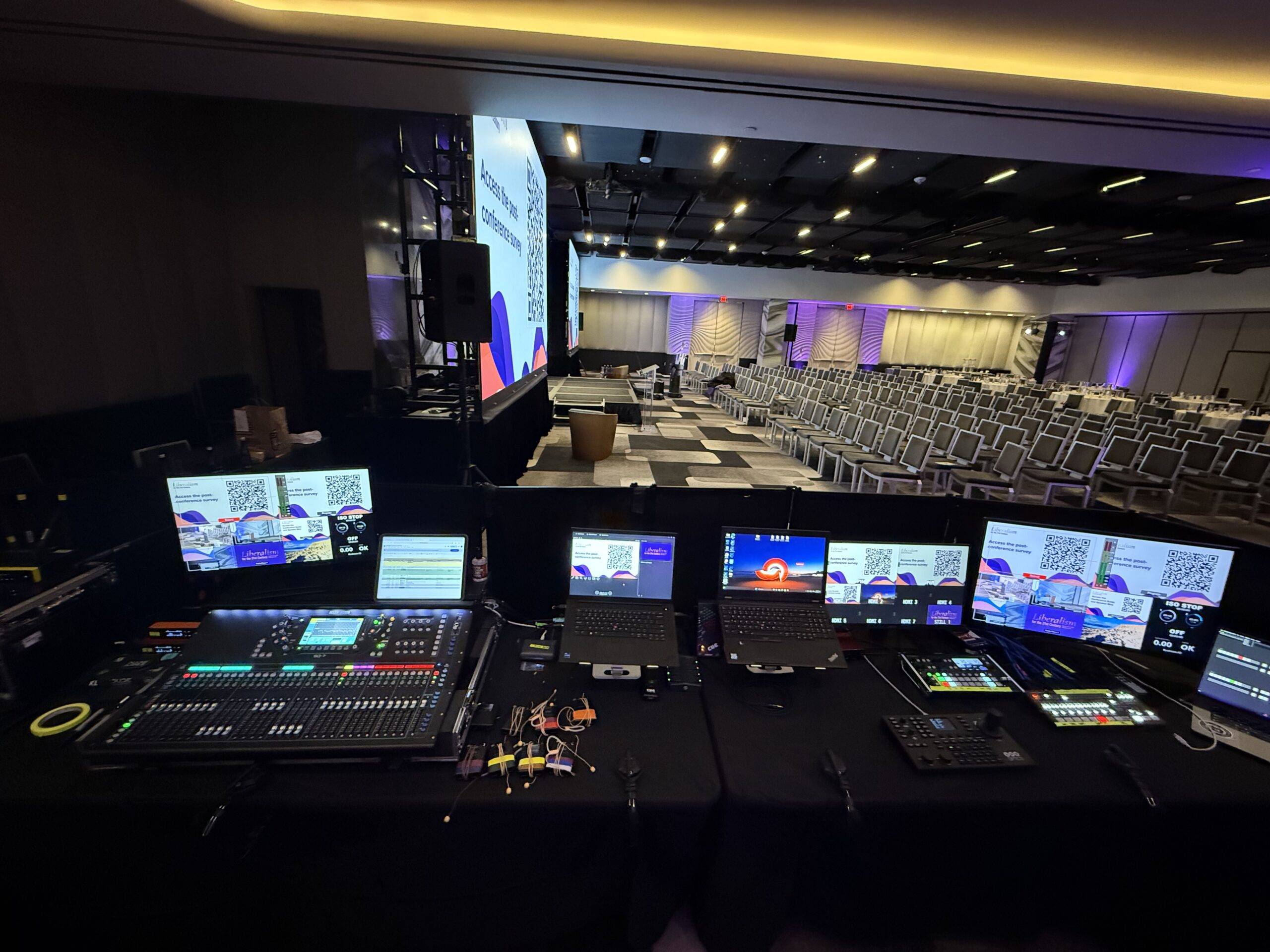 Political and government briefing AV production in Washington DC photo 5