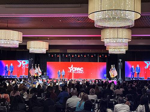 In-person and hybrid meeting production with cameras, screens and audio by Prime AV in Washington, DC