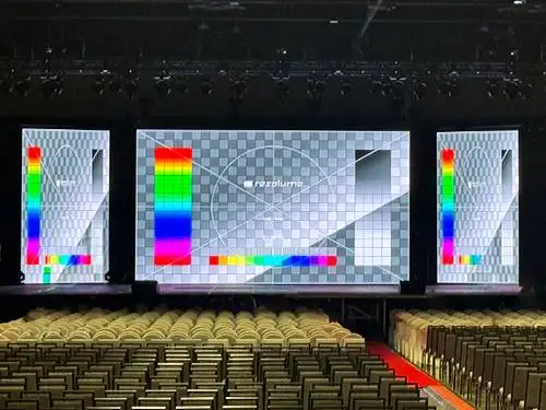 Indoor LED video wall panel inventory for corporate events in the DMV