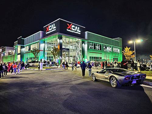 Indoor and outdoor event lighting rigs deployed by Prime AV across the Washington, DC area