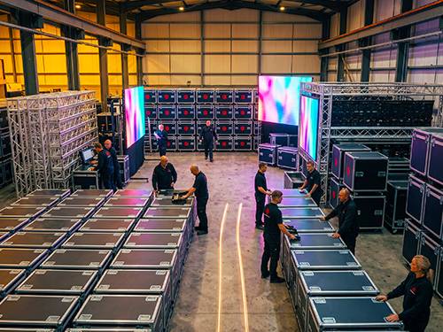 Prime AV supporting a community event in the Washington, DC area