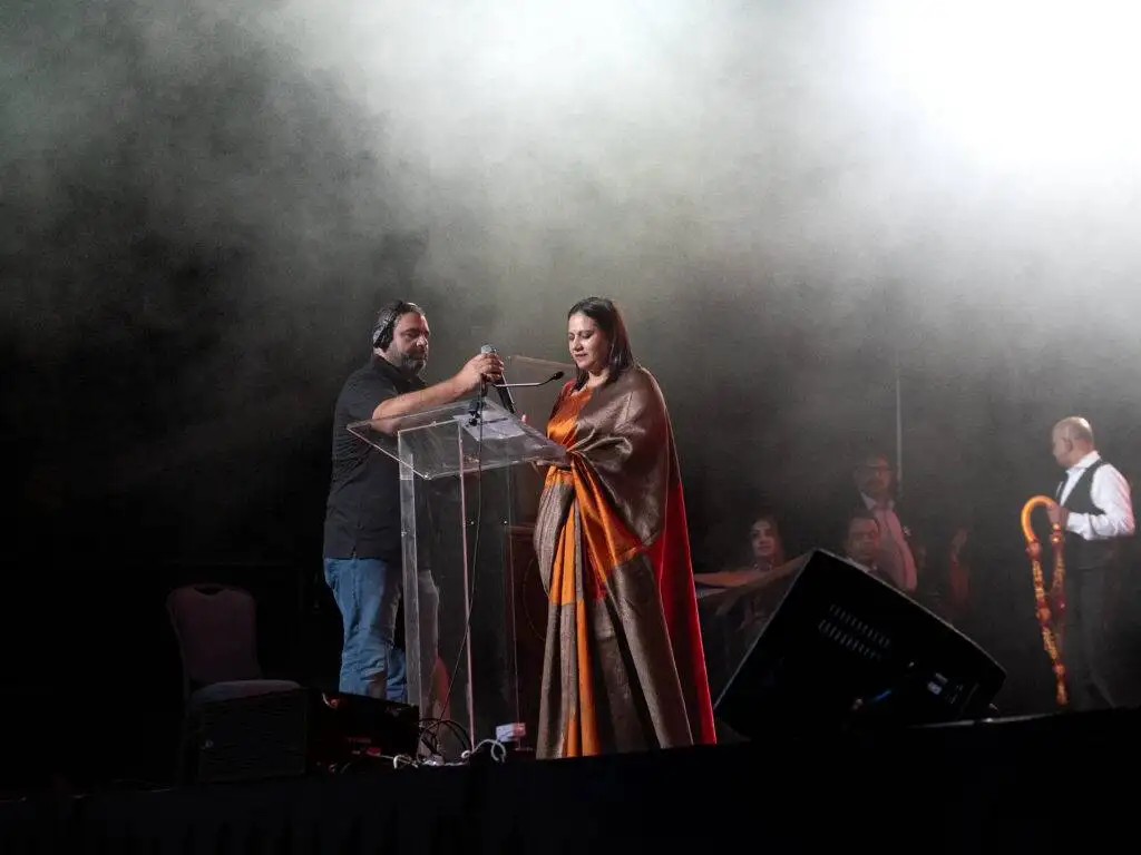 Cultural performance on the AKKA 2026 main stage during the daytime program